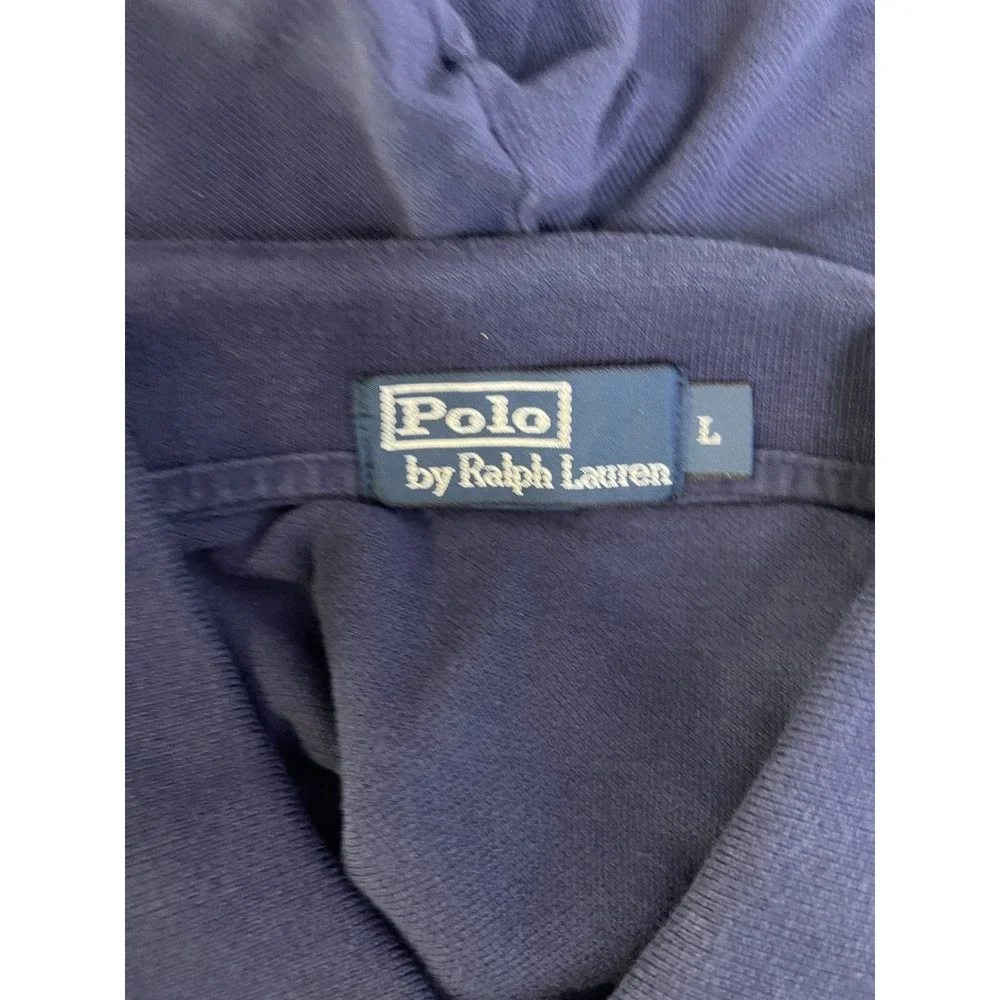 Polo Ralph Lauren Men's Large Shirt Short-sleeve Button-up Classic Fit‎ Blue